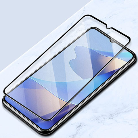 Samsung Galaxy A05s用強化ガラス フル液晶保護フィルム サムスン ブラック