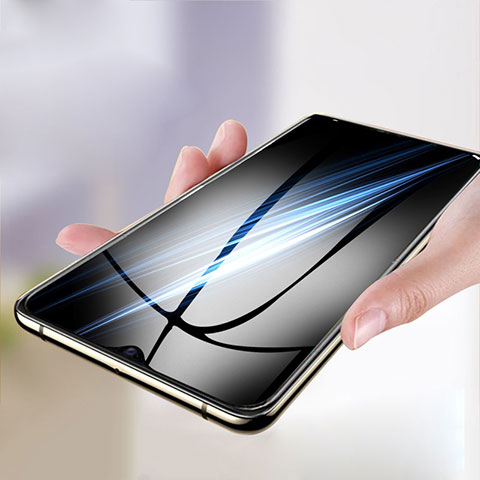Samsung Galaxy A10用強化ガラス フル液晶保護フィルム F05 サムスン ブラック