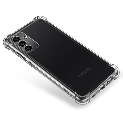 Samsung Galaxy A13 5G用極薄ソフトケース シリコンケース 耐衝撃 全面保護 クリア透明 T06 サムスン クリア