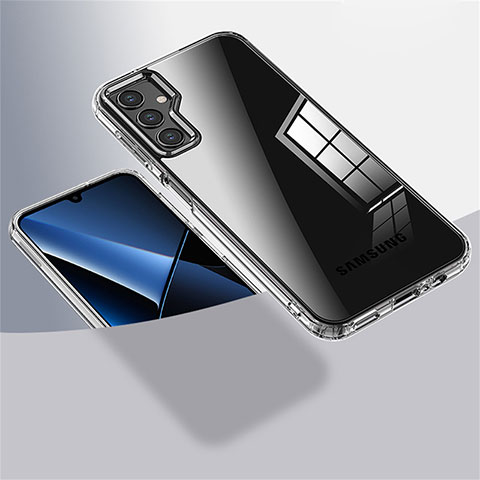 Samsung Galaxy A14 5G用極薄ソフトケース シリコンケース 耐衝撃 全面保護 クリア透明 T04 サムスン クリア
