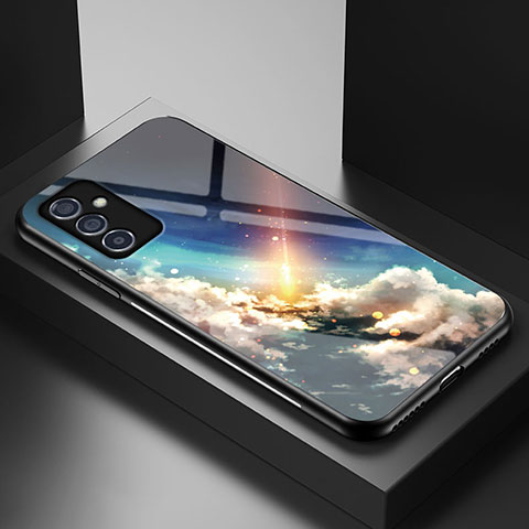 Samsung Galaxy A25 5G用ハイブリットバンパーケース プラスチック パターン 鏡面 カバー LS1 サムスン マルチカラー