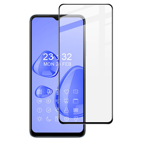 Samsung Galaxy A25 5G用強化ガラス フル液晶保護フィルム F05 サムスン ブラック