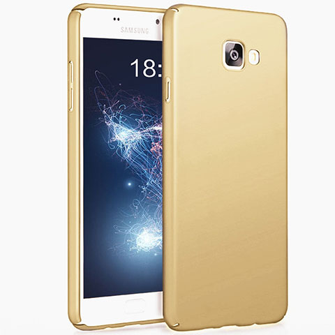 Samsung Galaxy A3 (2017) SM-A320F用ハードケース プラスチック 質感もマット サムスン ゴールド