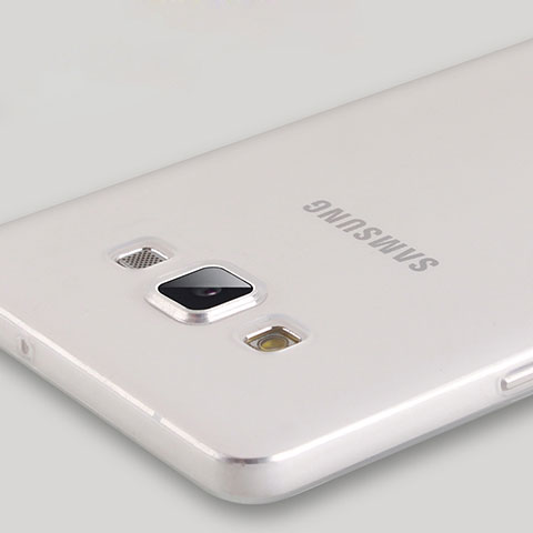 Samsung Galaxy A3 Duos SM-A300F用極薄ソフトケース シリコンケース 耐衝撃 全面保護 クリア透明 サムスン クリア