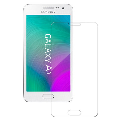 Samsung Galaxy A3 SM-300F用強化ガラス 液晶保護フィルム サムスン クリア