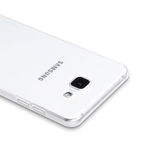 Samsung Galaxy A5 (2016) SM-A510F用極薄ソフトケース シリコンケース 耐衝撃 全面保護 クリア透明 サムスン クリア