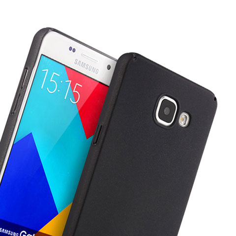 Samsung Galaxy A5 (2016) SM-A510F用ハードケース プラスチック 質感もマット サムスン ブラック