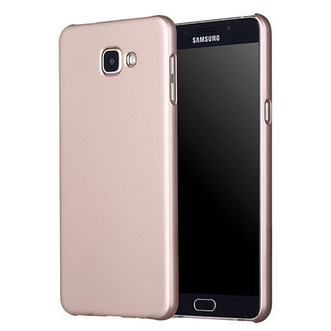 Samsung Galaxy A5 (2017) Duos用ハードケース プラスチック 質感もマット M01 サムスン ゴールド