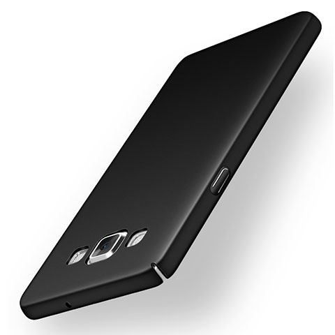 Samsung Galaxy A5 SM-500F用ハードケース プラスチック 質感もマット M03 サムスン ブラック