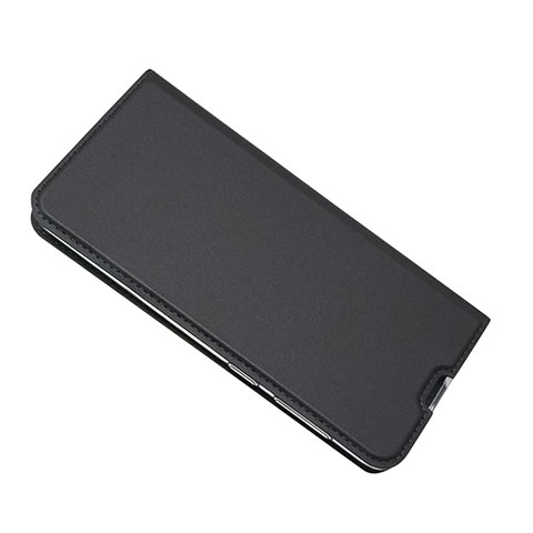 Samsung Galaxy A50用手帳型 レザーケース スタンド カバー サムスン ブラック