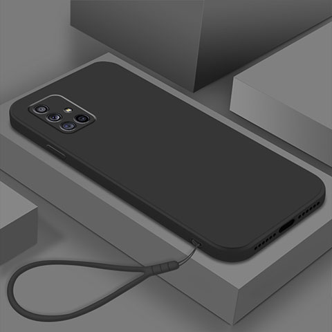 Samsung Galaxy A51 5G用360度 フルカバー極薄ソフトケース シリコンケース 耐衝撃 全面保護 バンパー S05 サムスン ラベンダーグレー