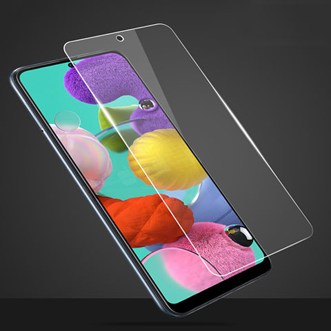 Samsung Galaxy A51 5G用強化ガラス 液晶保護フィルム T01 サムスン クリア