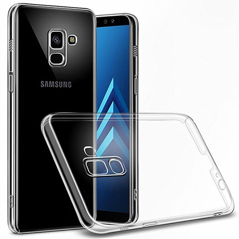 Samsung Galaxy A6 (2018)用ハードケース クリスタル クリア透明 サムスン クリア