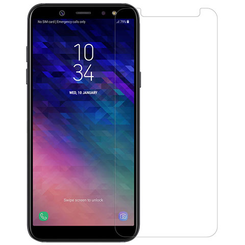 Samsung Galaxy A6 (2018) Dual SIM用強化ガラス 液晶保護フィルム サムスン クリア