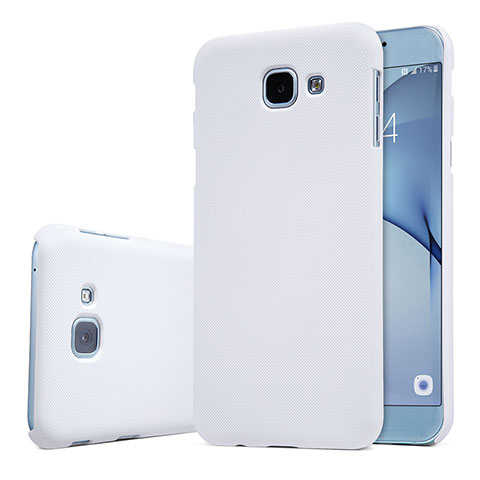 Samsung Galaxy A8 (2016) A8100 A810F用ハードケース プラスチック 質感もマット M01 サムスン ホワイト