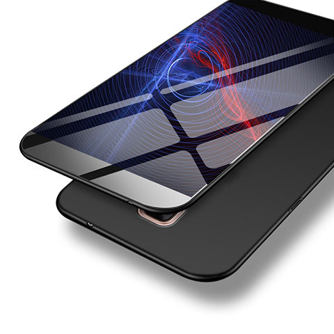 Samsung Galaxy A9 (2016) A9000用ハードケース プラスチック 質感もマット M04 サムスン ブラック