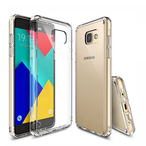 Samsung Galaxy A9 (2016) A9000用極薄ソフトケース シリコンケース 耐衝撃 全面保護 クリア透明 T04 サムスン クリア