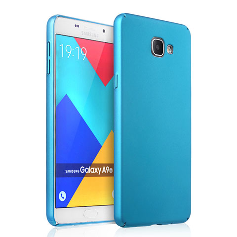 Samsung Galaxy A9 (2016) A9000用ハードケース プラスチック 質感もマット サムスン ブルー