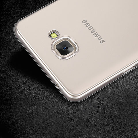 Samsung Galaxy A9 (2016) A9000用極薄ソフトケース シリコンケース 耐衝撃 全面保護 クリア透明 T03 サムスン クリア