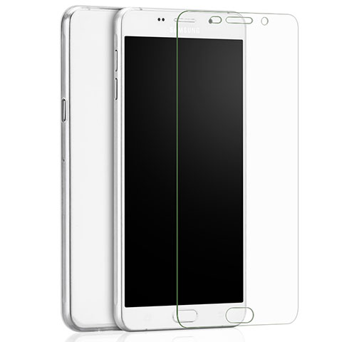 Samsung Galaxy A9 (2016) A9000用強化ガラス 液晶保護フィルム T02 サムスン クリア
