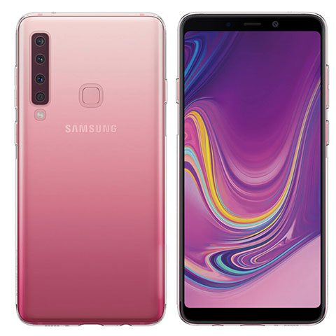 Samsung Galaxy A9 (2018) A920用極薄ソフトケース シリコンケース 耐衝撃 全面保護 クリア透明 T03 サムスン クリア