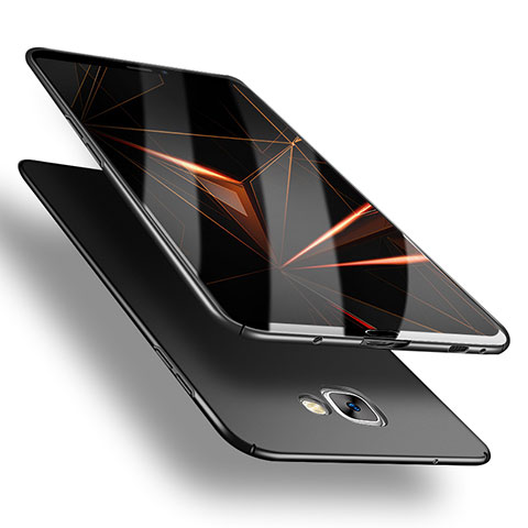 Samsung Galaxy A9 Pro (2016) SM-A9100用ハードケース プラスチック 質感もマット M03 サムスン ブラック