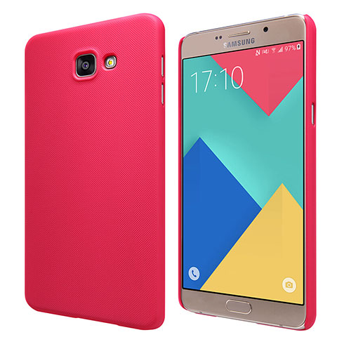 Samsung Galaxy A9 Pro (2016) SM-A9100用ハードケース プラスチック 質感もマット M06 サムスン レッド