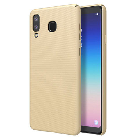 Samsung Galaxy A9 Star SM-G8850用ハードケース プラスチック 質感もマット M01 サムスン ゴールド