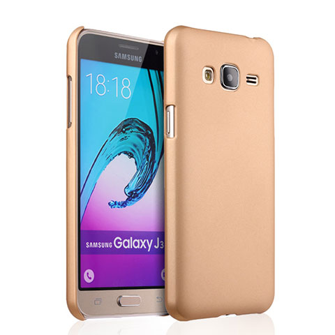 Samsung Galaxy Amp Prime J320P J320M用ハードケース プラスチック 質感もマット サムスン ゴールド