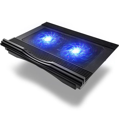 Samsung Galaxy Book Flex 15.6 NP950QCG用ノートブックホルダー クーラー 冷却パッド ファン ラップトップスタンド 9インチ〜16インチ M10 サムスン ブラック