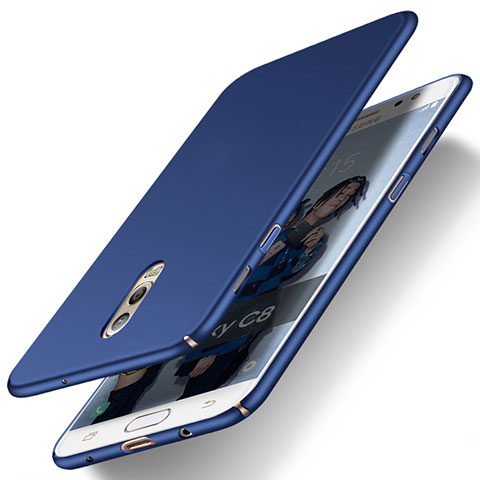 Samsung Galaxy C7 (2017)用ハードケース プラスチック 質感もマット サムスン ネイビー