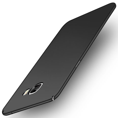 Samsung Galaxy C7 Pro C7010用ハードケース プラスチック 質感もマット M01 サムスン ブラック