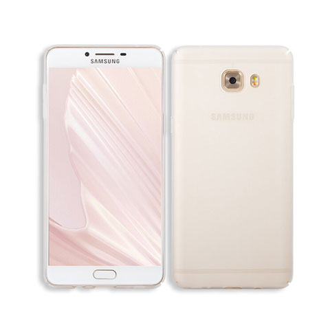 Samsung Galaxy C9 Pro C9000用ハードカバー クリスタル クリア透明 サムスン クリア