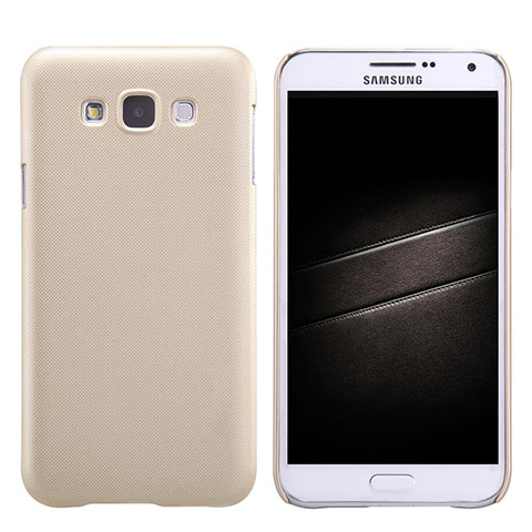 Samsung Galaxy E7 SM-E700 E7000用ハードケース プラスチック 質感もマット サムスン ゴールド