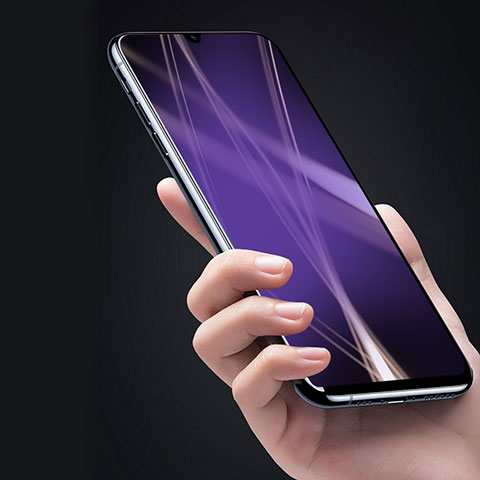 Samsung Galaxy F41用アンチグレア ブルーライト 強化ガラス 液晶保護フィルム B03 サムスン クリア