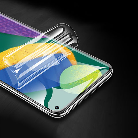 Samsung Galaxy F52 5G用高光沢 液晶保護フィルム フルカバレッジ画面 F05 サムスン クリア