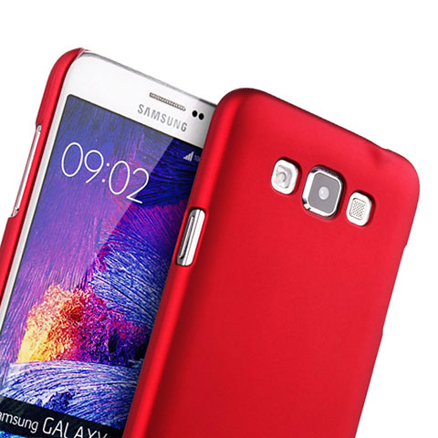 Samsung Galaxy Grand 3 G7200用ハードケース プラスチック 質感もマット サムスン レッド