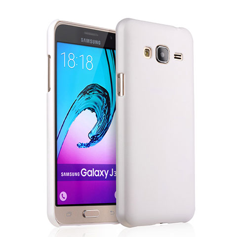 Samsung Galaxy J3 (2016) J320F J3109用ハードケース プラスチック 質感もマット サムスン ホワイト
