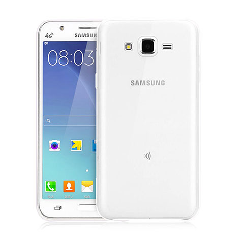 Samsung Galaxy J3用極薄ソフトケース シリコンケース 耐衝撃 全面保護 クリア透明 サムスン クリア
