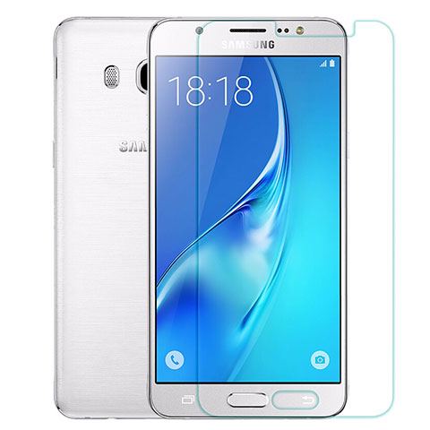 Samsung Galaxy J5 Duos (2016)用強化ガラス 液晶保護フィルム T02 サムスン クリア