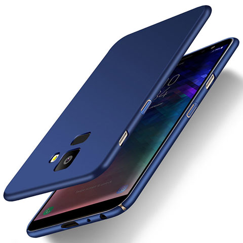 Samsung Galaxy J6 (2018) J600F用ハードケース プラスチック 質感もマット M01 サムスン ネイビー