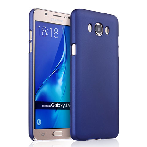 Samsung Galaxy J7 (2016) J710F J710FN用ハードケース プラスチック 質感もマット サムスン ネイビー