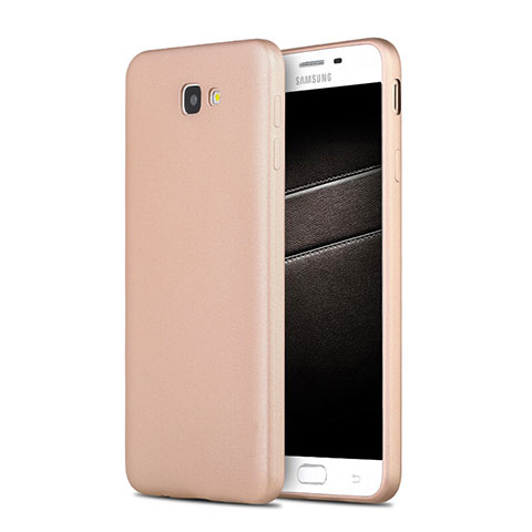 Samsung Galaxy J7 Prime用極薄ソフトケース シリコンケース 耐衝撃 全面保護 S03 サムスン ゴールド