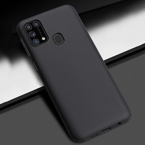 Samsung Galaxy M21s用ハードケース プラスチック 質感もマット カバー M02 サムスン ブラック
