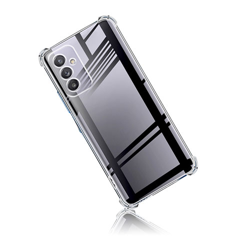 Samsung Galaxy M52 5G用極薄ソフトケース シリコンケース 耐衝撃 全面保護 クリア透明 T07 サムスン クリア