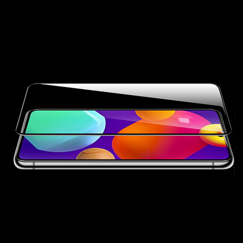 Samsung Galaxy M53 5G用強化ガラス フル液晶保護フィルム F03 サムスン ブラック
