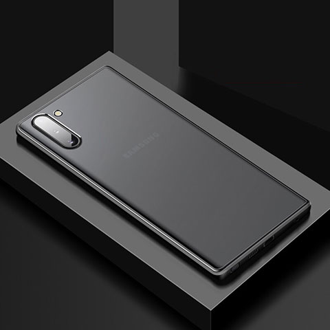 Samsung Galaxy Note 10用ハイブリットバンパーケース プラスチック 兼シリコーン カバー G01 サムスン ブラック