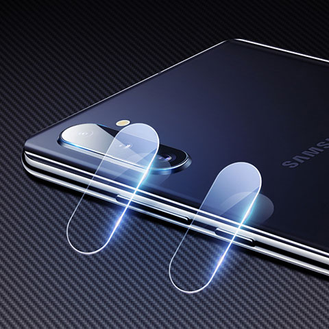 Samsung Galaxy Note 10用強化ガラス カメラプロテクター カメラレンズ 保護ガラスフイルム C01 サムスン クリア