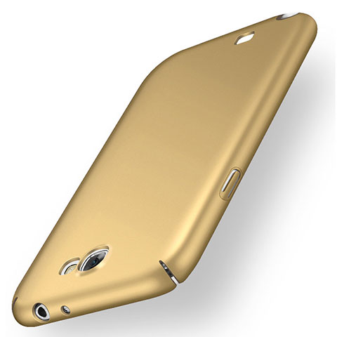 Samsung Galaxy Note 2 N7100 N7105用ハードケース プラスチック 質感もマット M02 サムスン ゴールド
