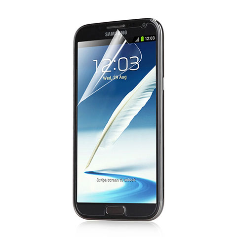 Samsung Galaxy Note 2 N7100 N7105用高光沢 液晶保護フィルム サムスン クリア
